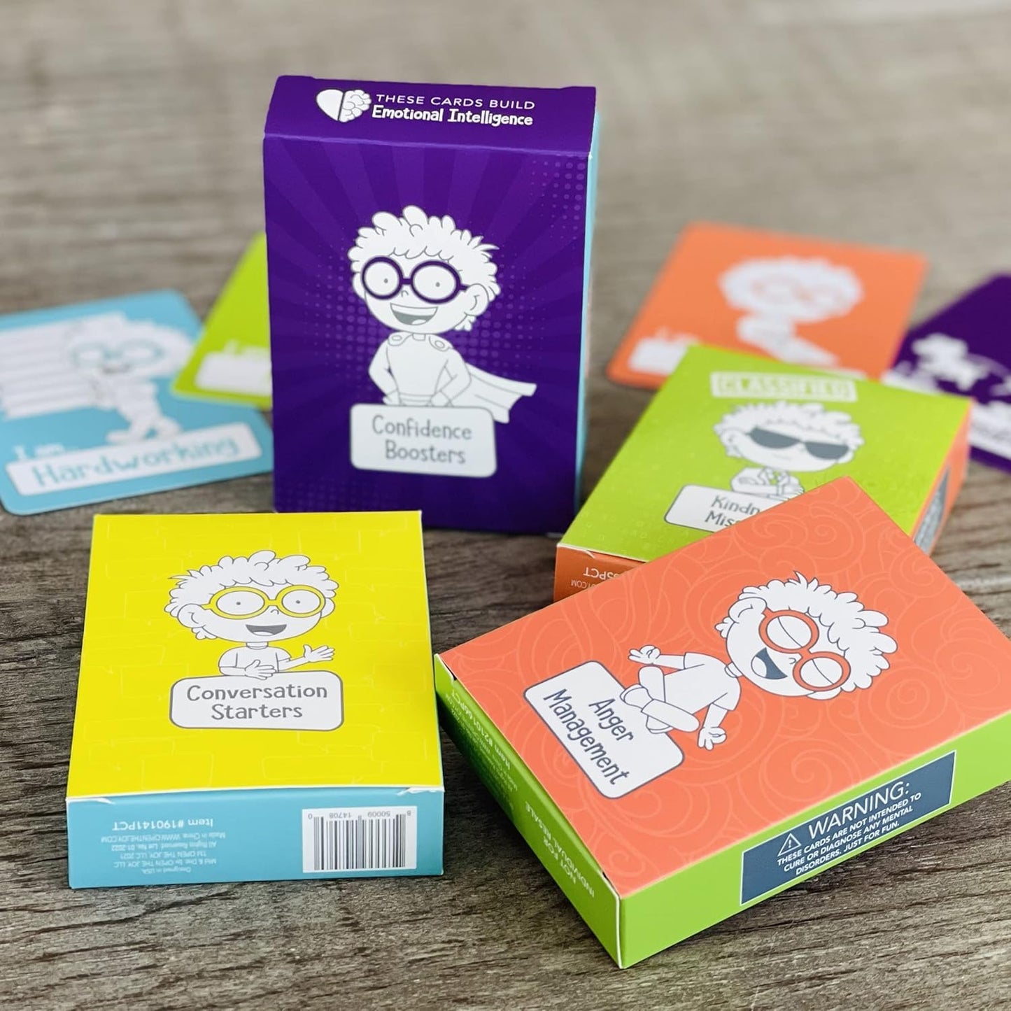 Colourful Confidence Booster Cards, Learn About Confidence, Educational Flashards for Confidence, Learn Your Emotions, Ages 4+