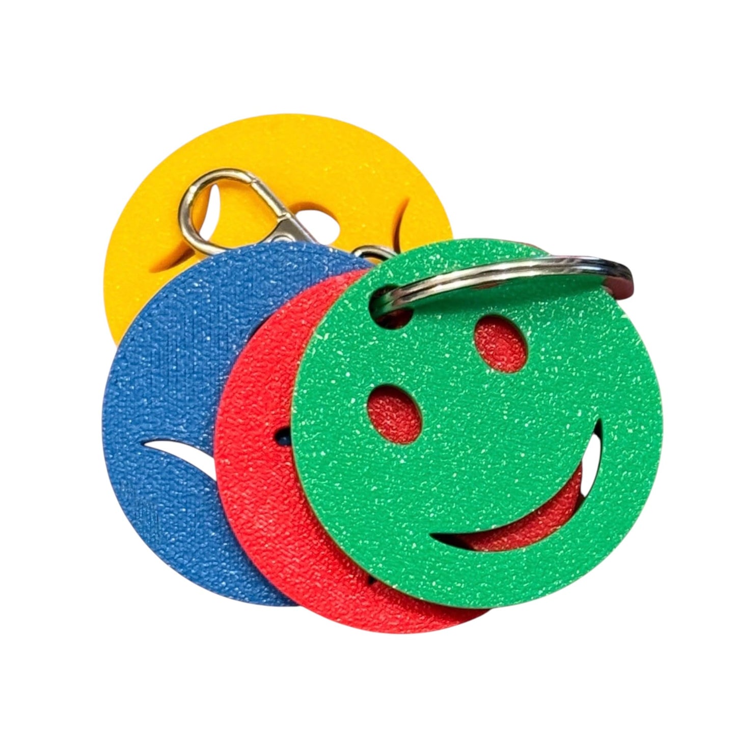 The Original Designed Emotions Regulation Keychain – 4 Colour Coded Mood Zone Discs Teaching Aid | Emotional Regulation and Management Tool for Kids & Adults | SEN Communication Tool/Accessory