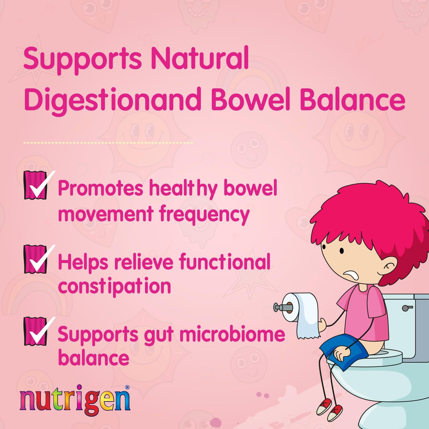 Nutrigen Inulin Prebiotic Fiber with Vitamins C, D, E, Folic Acid, Iodine, Magnesium, Selenium & Chromium • Gut Health • Bowel Regularity • Convenient Drink Mix • 10 Sachets