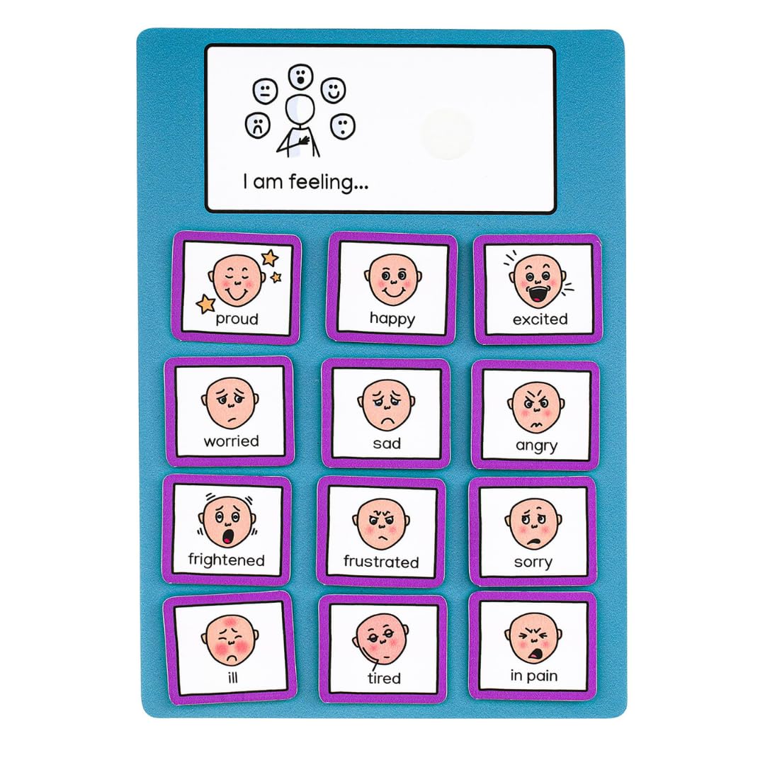 I Am Feeling Chart, (B) Emotions Visual Symbols To Support Emotional Development, SEND, ASD by Create Visual Aids