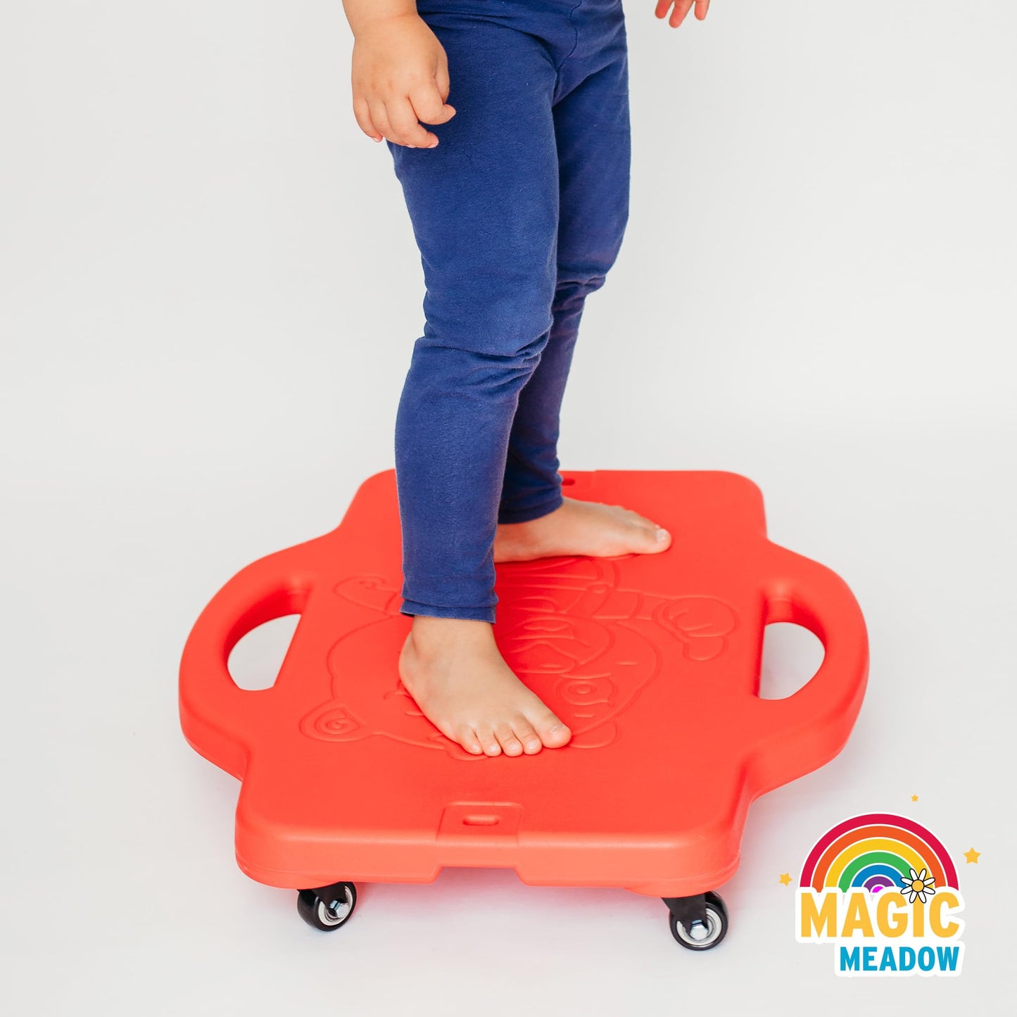 MagicMeadow Sensory Scooter Board | Autism Board | Green