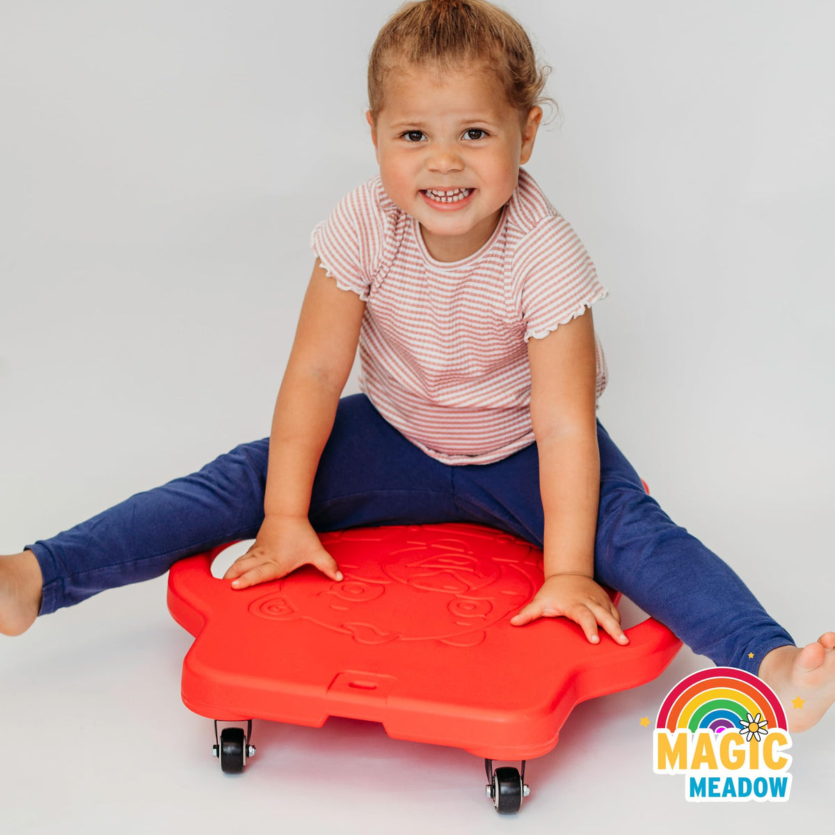 MagicMeadow Sensory Scooter Board | Autism Board | Green