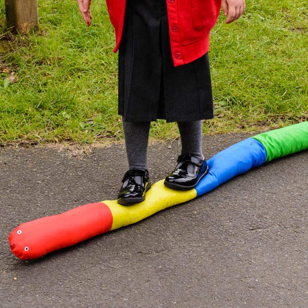 Eduk8 Children's Balancing Snake - Kids Toddler Wobble Rocker Swing Natural Core Child Balance Improver | Gymnastic Dancing Training