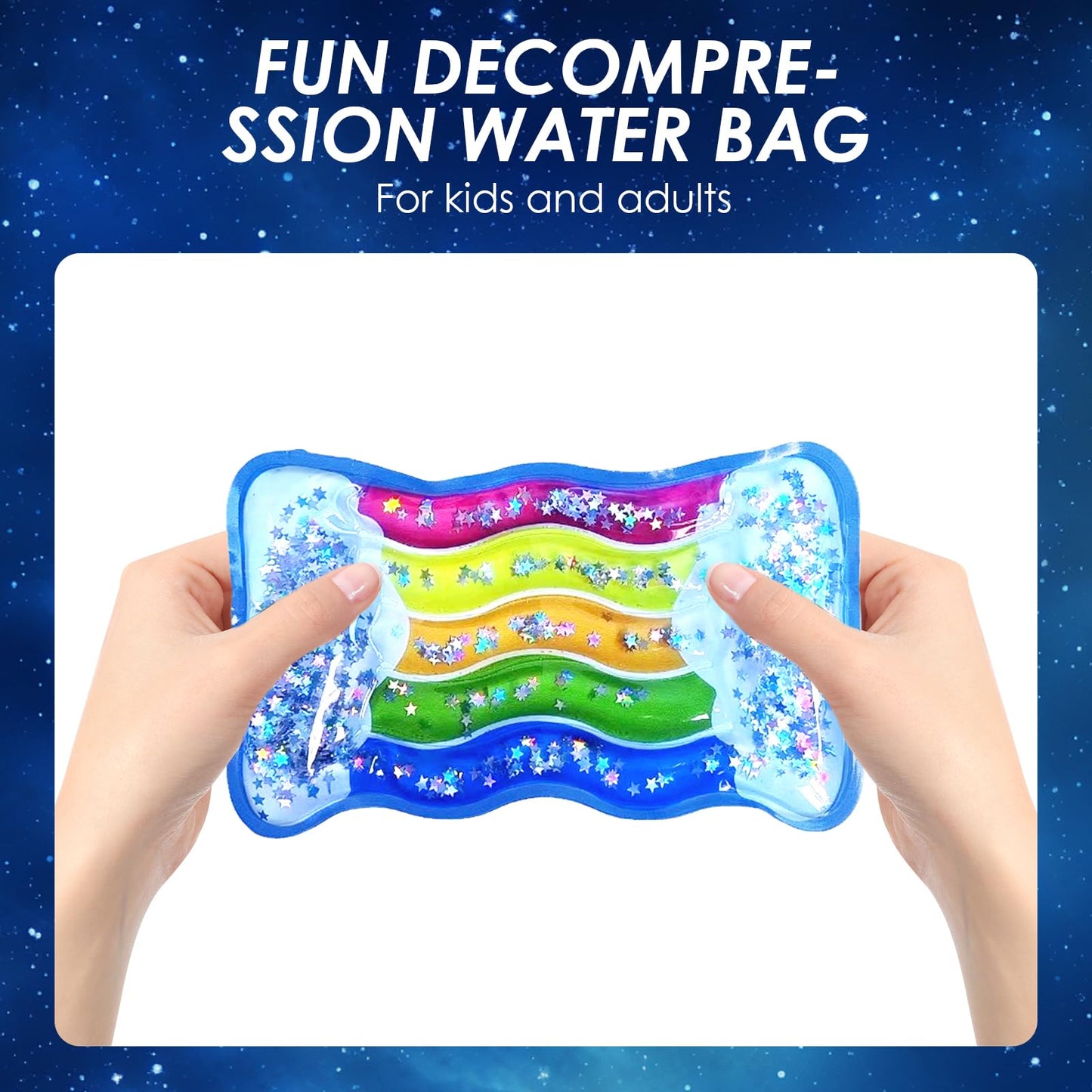 Autism Sensory Squeeze Toys , Stress and Anxiety Relief Squishy Tubes , Toys for Autistic Children,Sensory Fidget Toys for Kids with ADHD, Autism, Special Needs , Tactile Therapy Toys for Focus and C