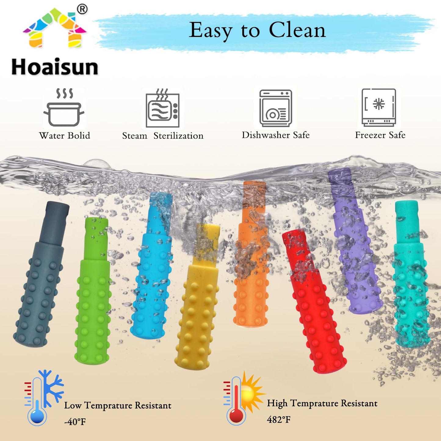 Sensory Chew Necklaces for Boys and Girls, 8 Pack Chew Necklace for Sensory Kids with Autism, ADHD, SPD, Biting, Silicone Chew Necklace Sensory Oral Chew Toys for Adults Reduce Chewing Anxiety Fidget