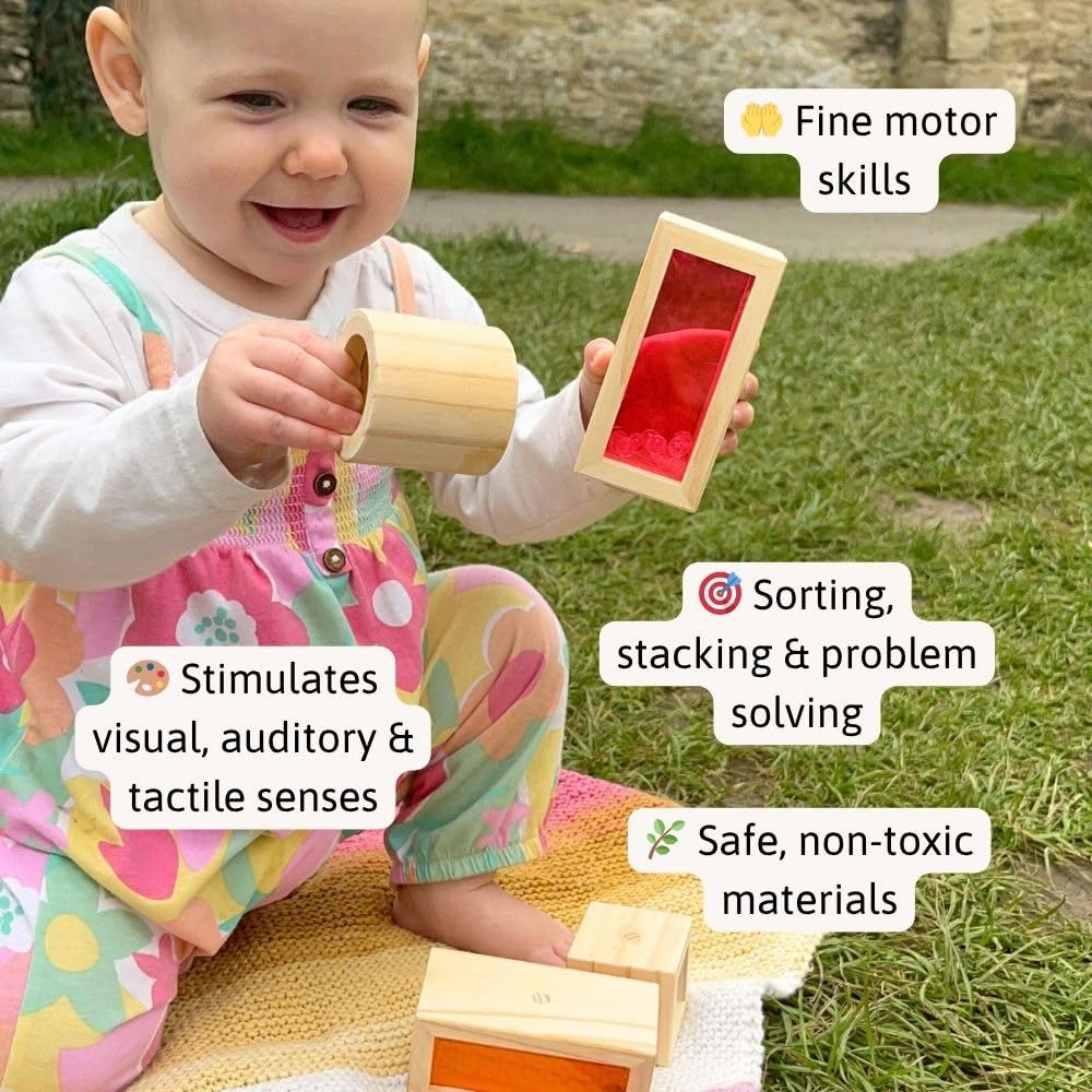 Jaques of London Wooden Blocks Sound Toys Wooden Toys Sensory Since 1795