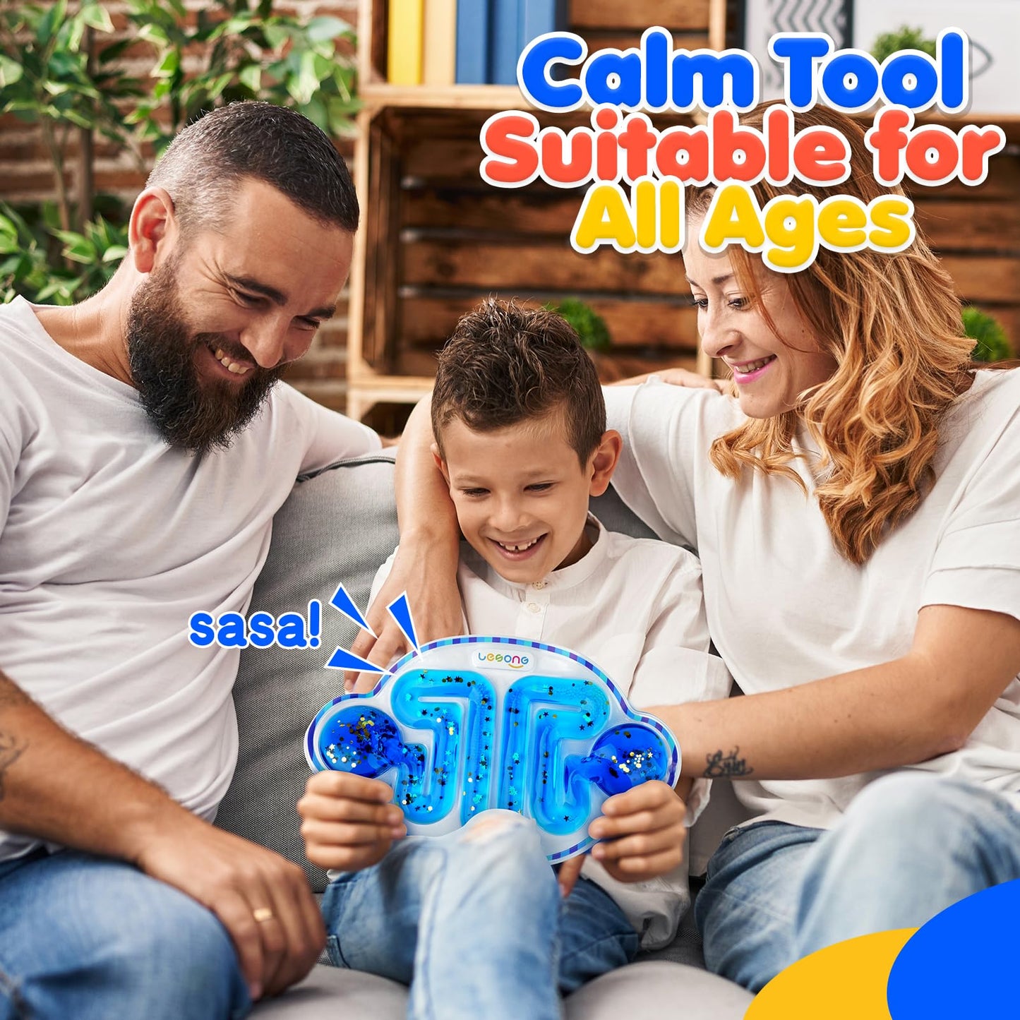 Fidget Sensory Autism Toys Equipment - LESONG ASD Resources for Children, Squishy Toddler Travel Toys on plane, Attention Squeeze Tactile Feelings Toys for Special Needs with Adhd, Anxiety, Autistic