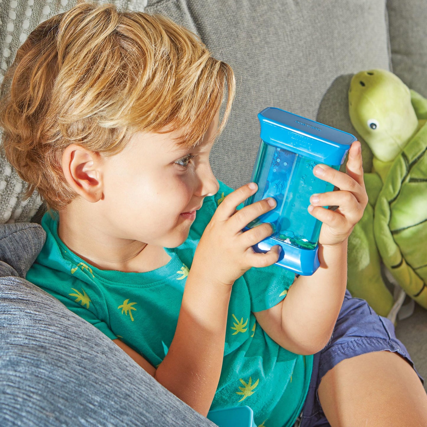 Learning Resources Exploring Ocean Forces Sensory Tubes, Sensory Toys, Ages 3+, Calming Fidget, 2 Tubes