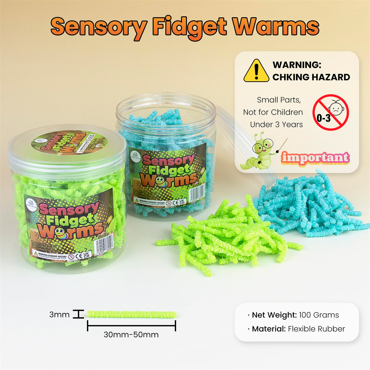 Sensory Junction Sensory Fidget Worms