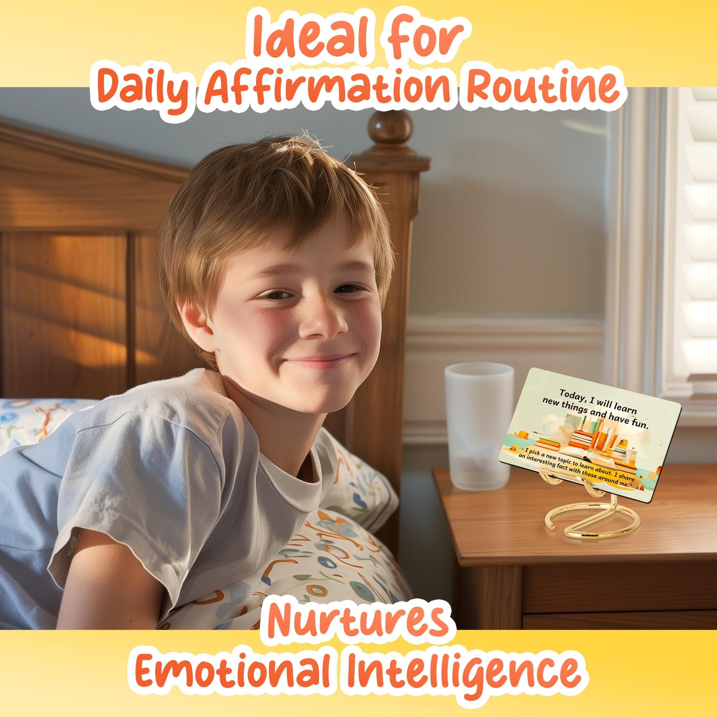 52 Magnetic Positive Affirmation Cards for Kids | Daily Motivation and Inspiration, Words of Empowerment