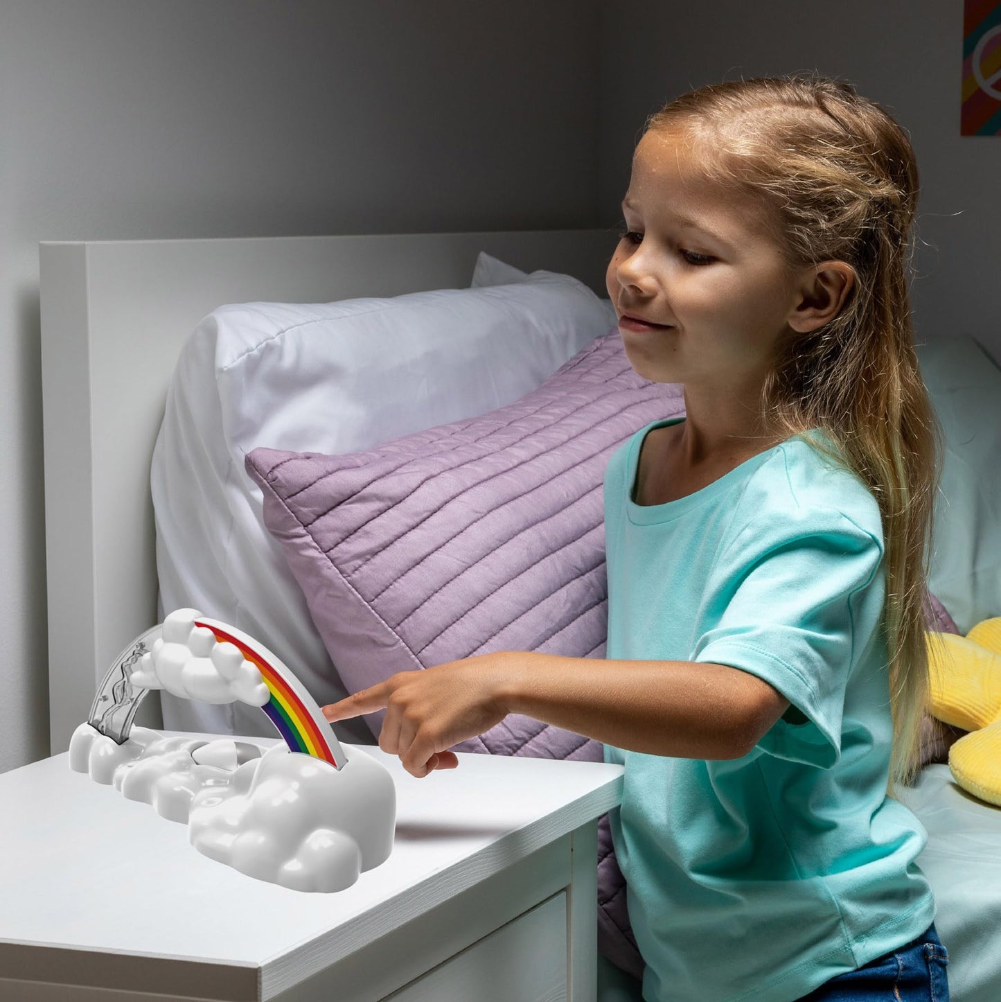 Uncle Milton Rainbow in My Room 2.0 - Kids Educational Toy With Light Projector and Sound Effects, Watch Rainstorm Transform, Ages 5+, Basic Fun 14998