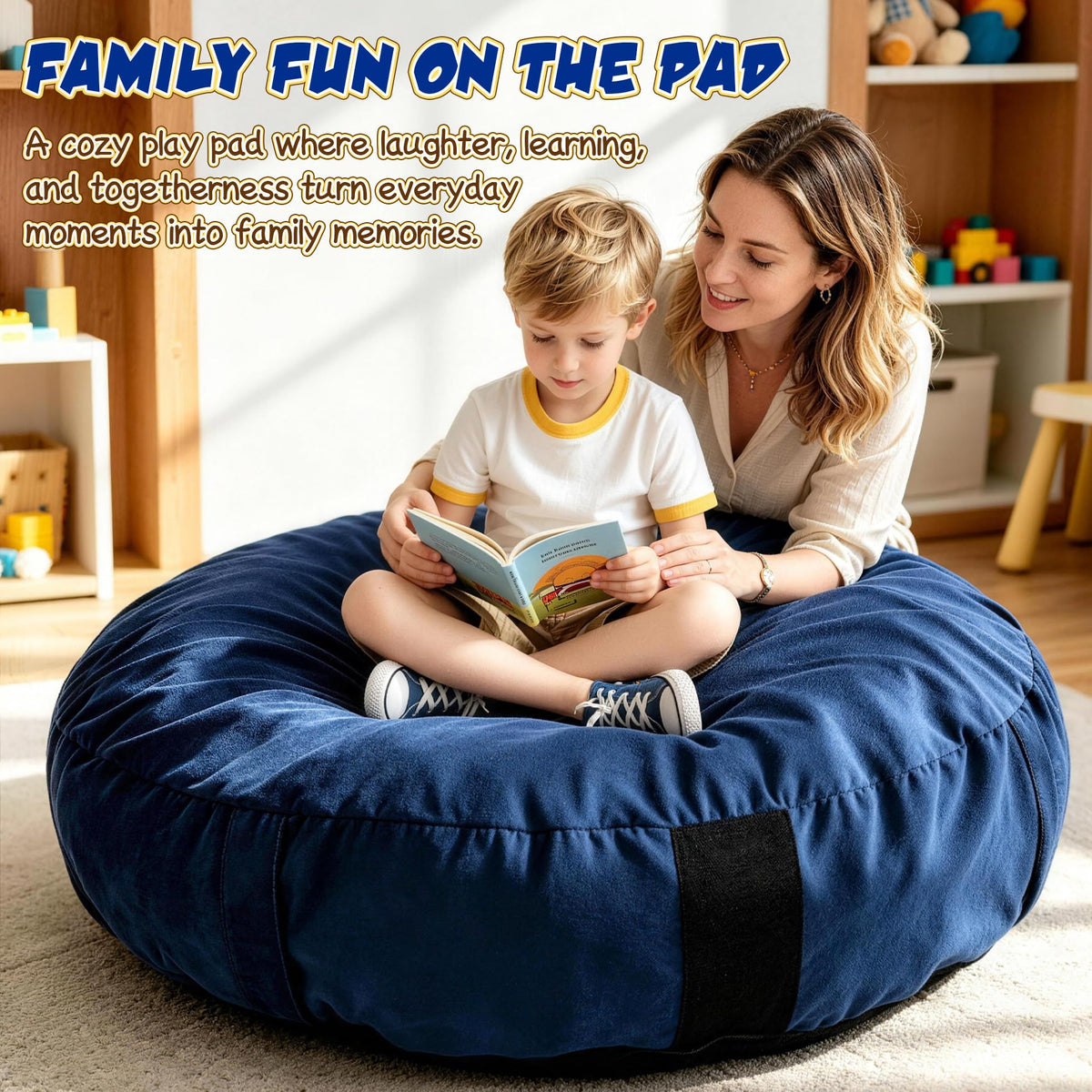 Sensory Crash Pad for Kids, Autism Crash Mat for Jumping, Climbing&Playing