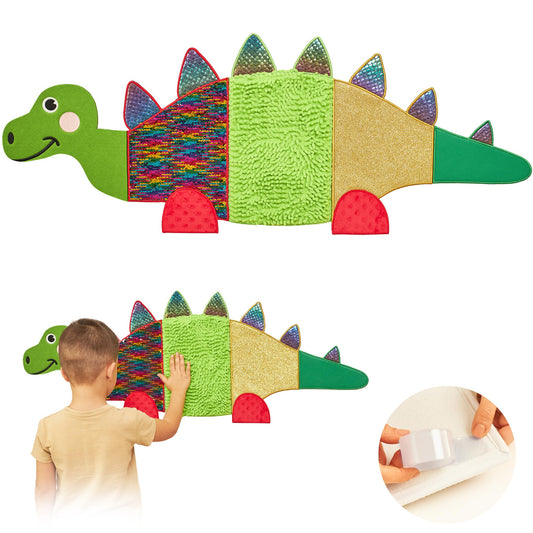 Sensory Wall Panel for Kids | Touch, Feel & Learn | Dog Sensory Room Toys | Activity Play Panels | Wall Busy Board | Calm Down Corner Equipment | Flip Sequin Fabric | for Autism, ADHD, Anxiety
