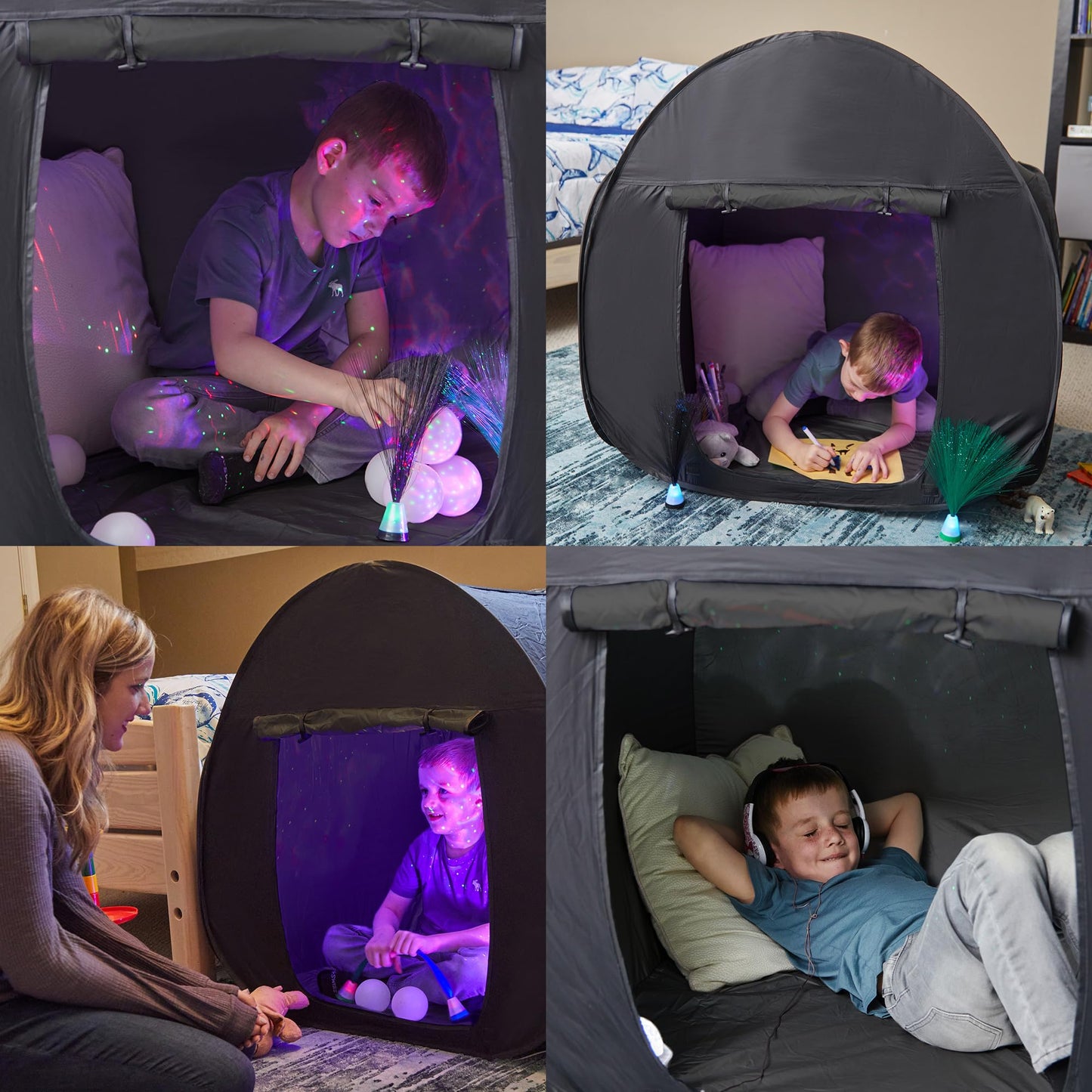 Sensory Tent | Calm Down Tent For Children To Play And Relax | Sensory Corner | Helps With Autism