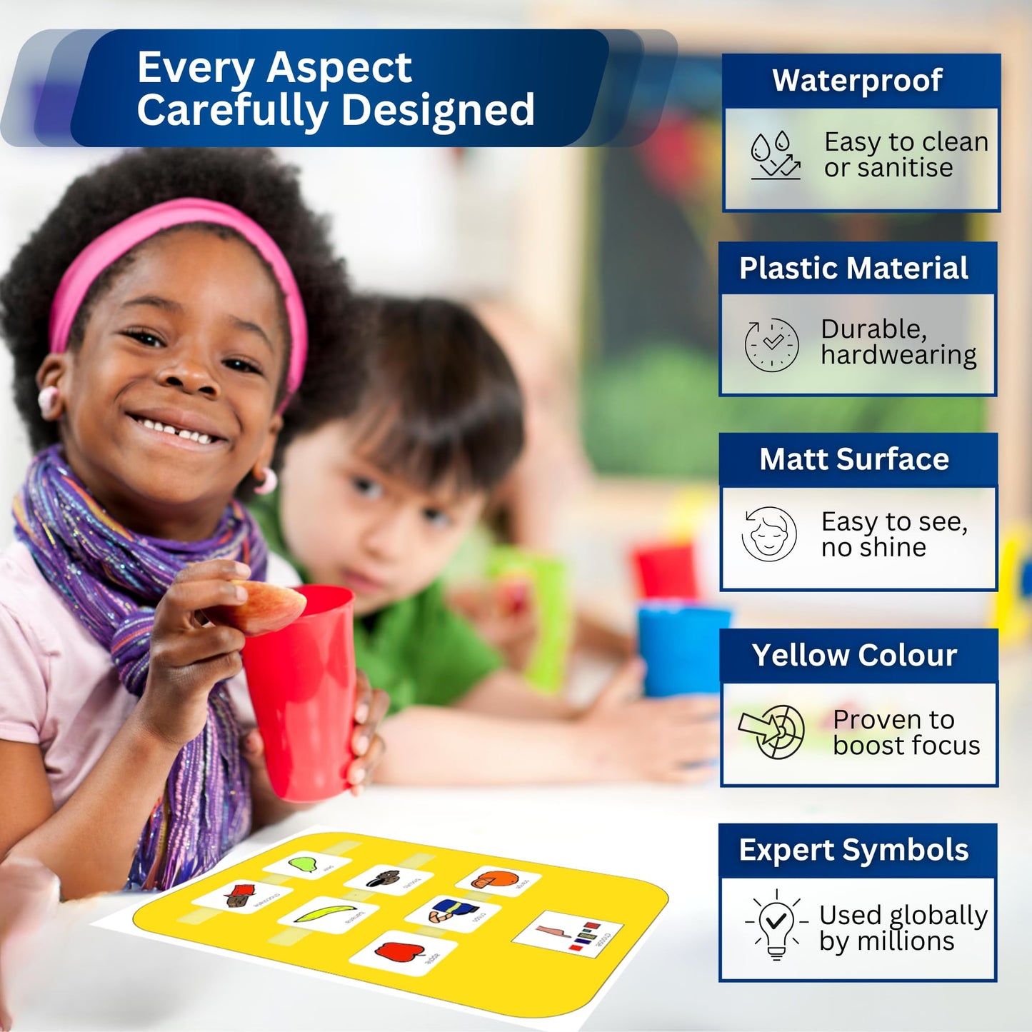 Snack Choice Nonverbal Communication Board –15 Communication Cards – SEN