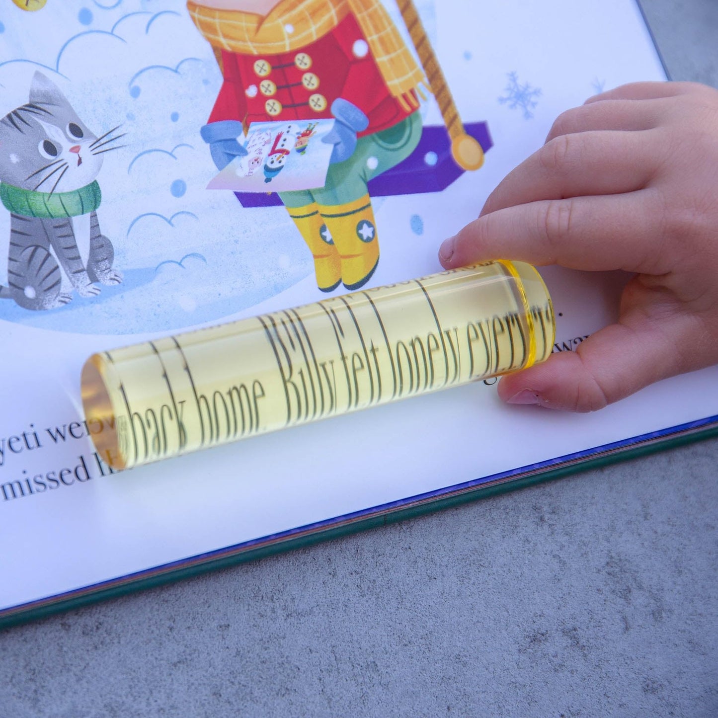 tickit Graduated Gem Columns Play Set with Wooden Storage Tray – 25 Translucent Acrylic Cylinders for Stacking, Colour Mixing, Measurement, Construction & Sensory Learning