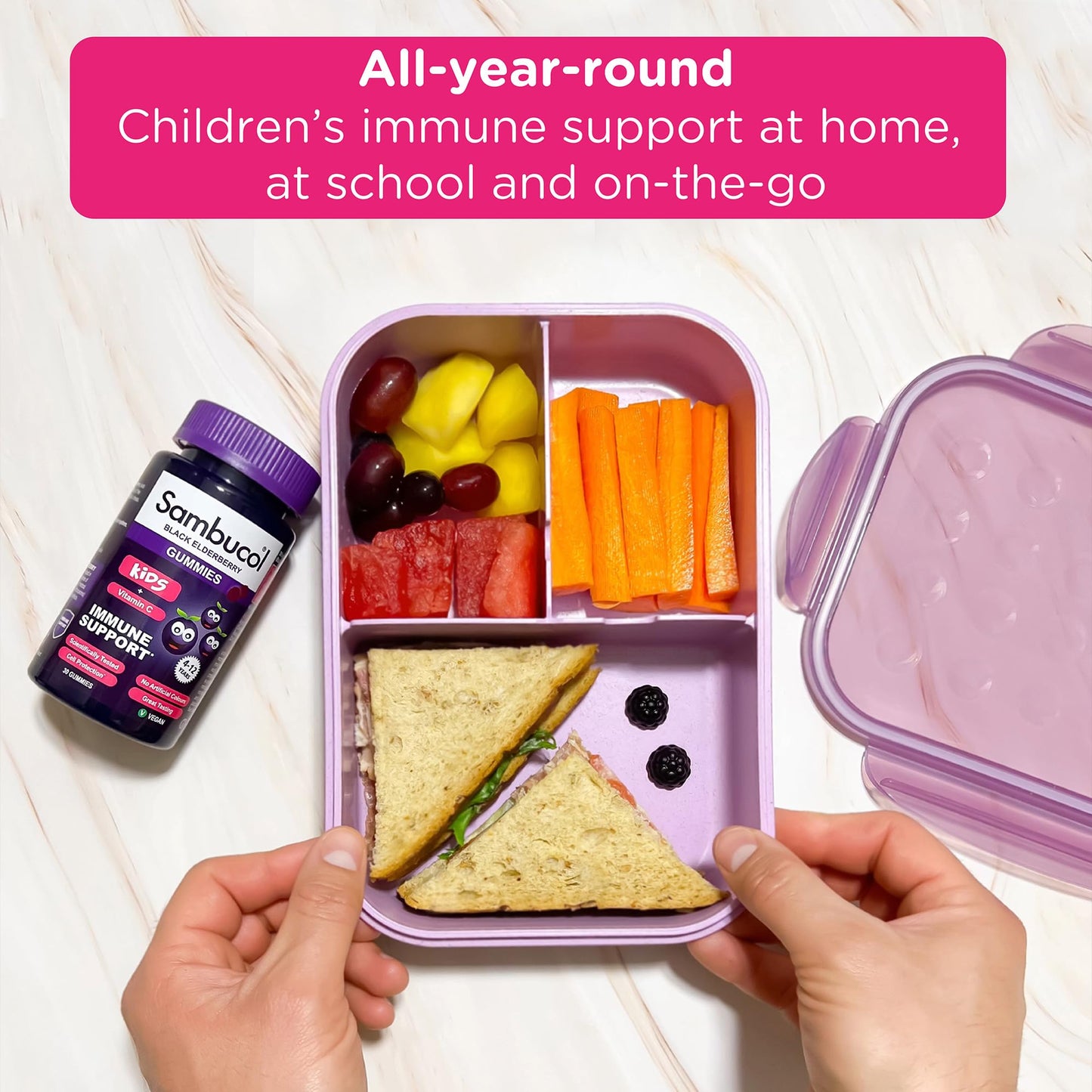 SAMBUCOL KIDS GUMMIES 30'S, 30 Count (Pack of 1)