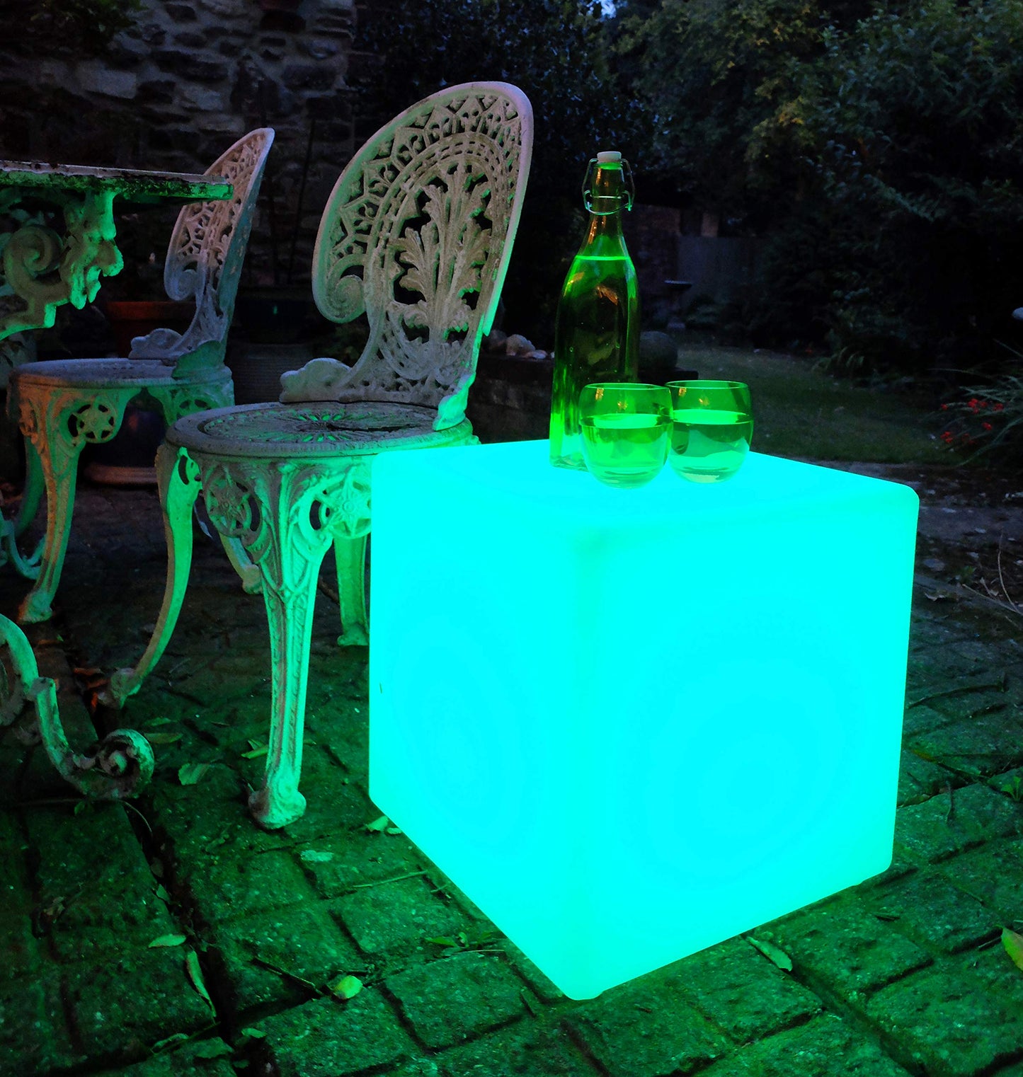 tickit Sensory Mood Light Cube – Colour Changing LED Seat and Night Light for Sensory Play, Autism, Calming Spaces and Bedrooms – Rechargeable & Water Resistant