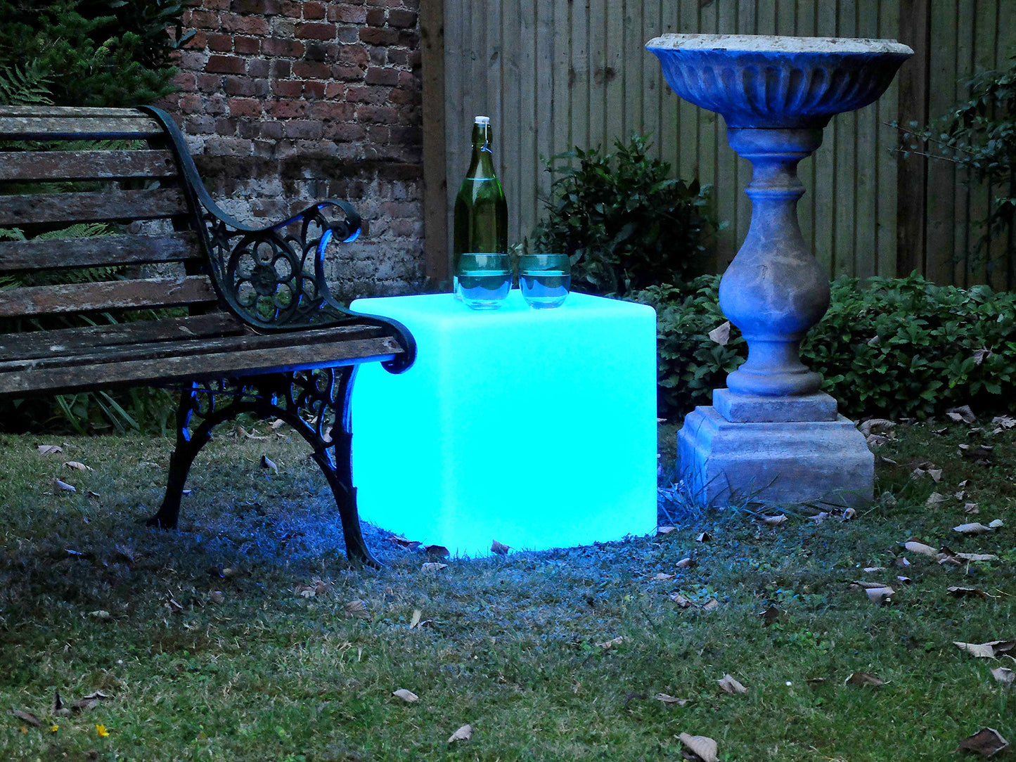 tickit Sensory Mood Light Cube – Colour Changing LED Seat and Night Light for Sensory Play, Autism, Calming Spaces and Bedrooms – Rechargeable & Water Resistant